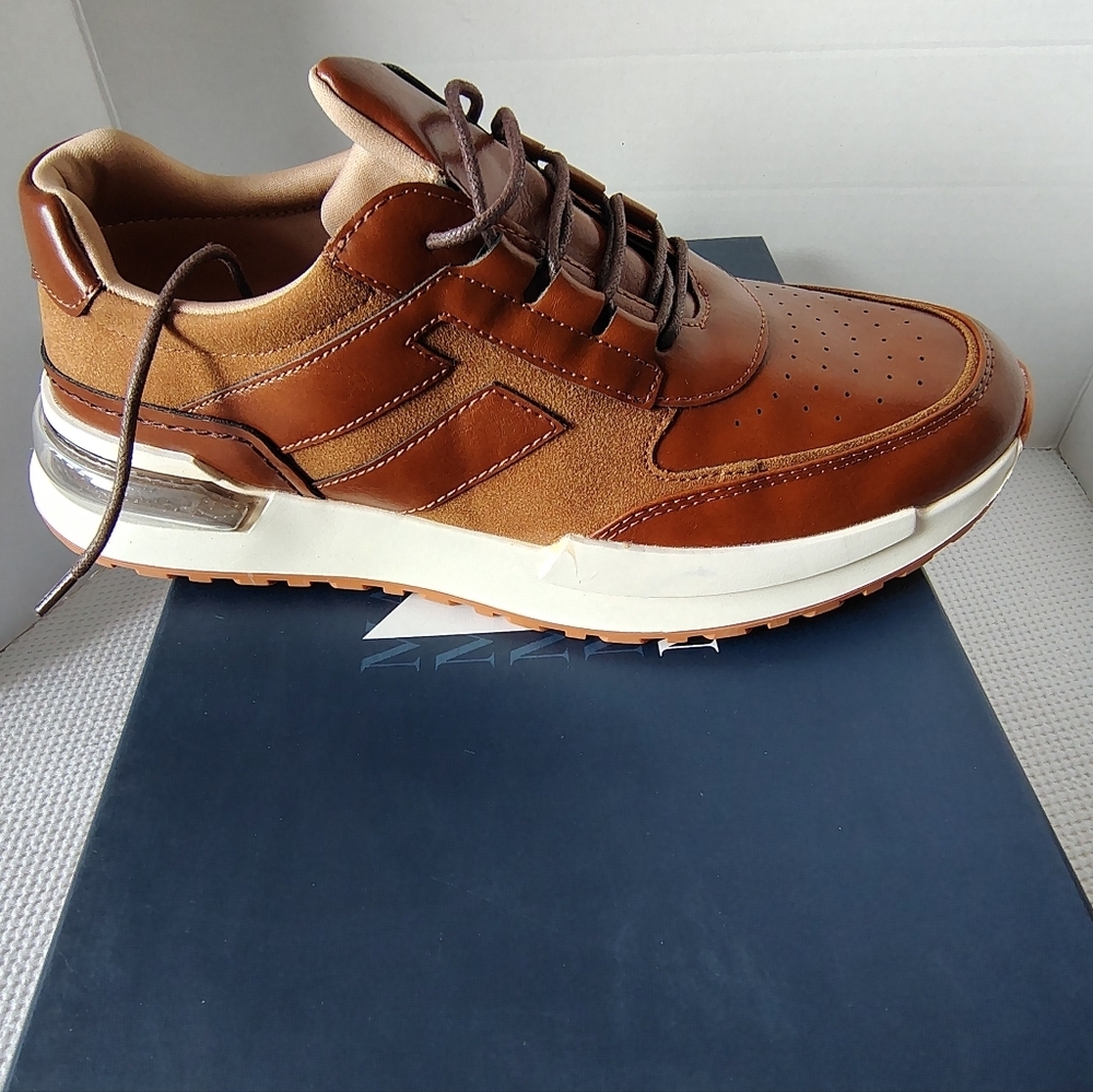 MAZINO Henley Men's Brown Sneaker Size 8.5 And 9